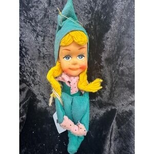 Vintage HTF Kamar Girl with Braids Kneehugger